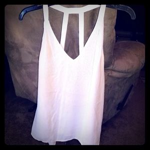 Forever 21 pink flowy top